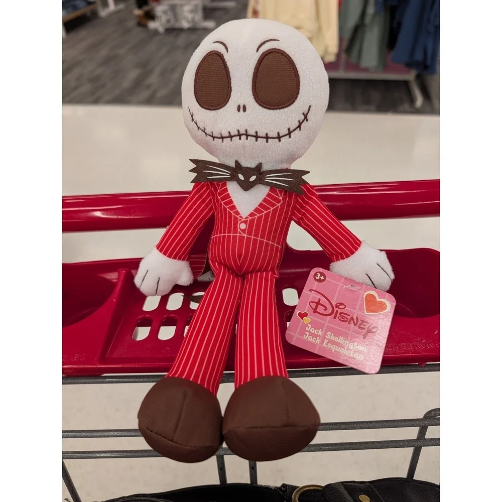 Target Exclusive Jack Skellington Sally‎ Valentine Plush Set 12